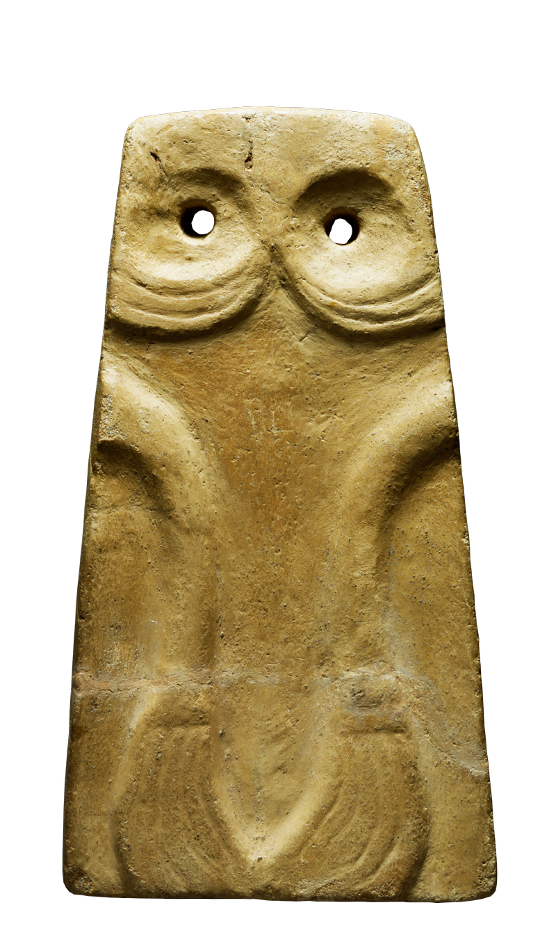Placa escultórica. Piedra. 3600-2500 a.C. Anta do Espadanhal, Estremoz (Évora).Museo Nacional de Arqueología (Lisboa