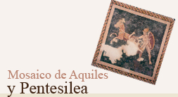 Mosaico de Aquiles y Pentesilea